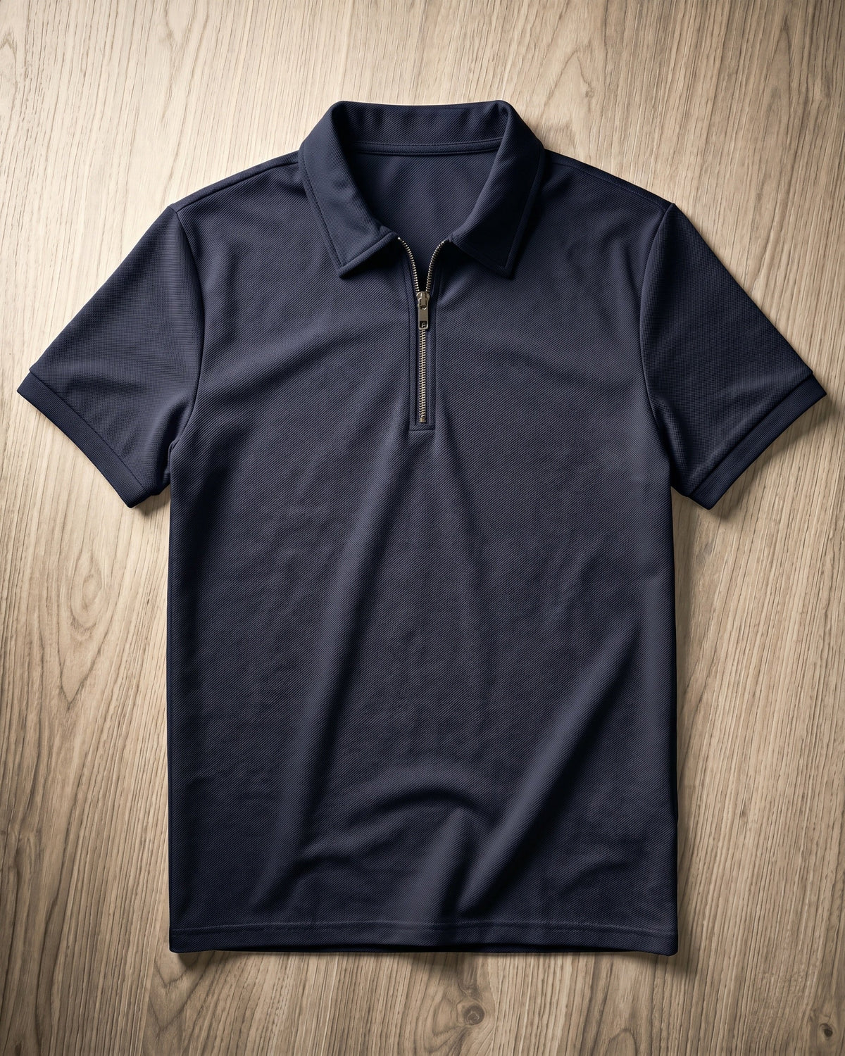 Hugo Piqué Knit Half-Zip Polo