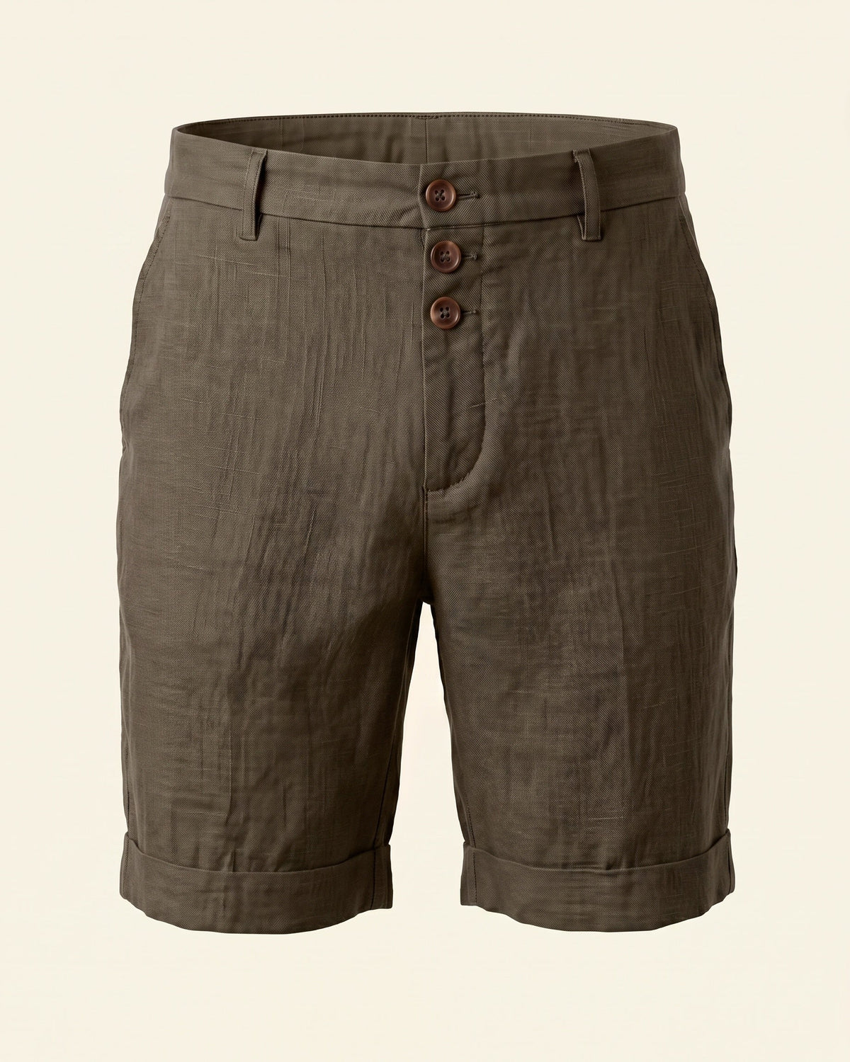Eugenio Linen Tailored Chino Shorts