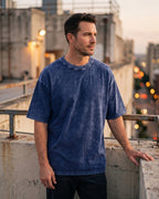 Elio Cotton Washed Oversize T-Shirt
