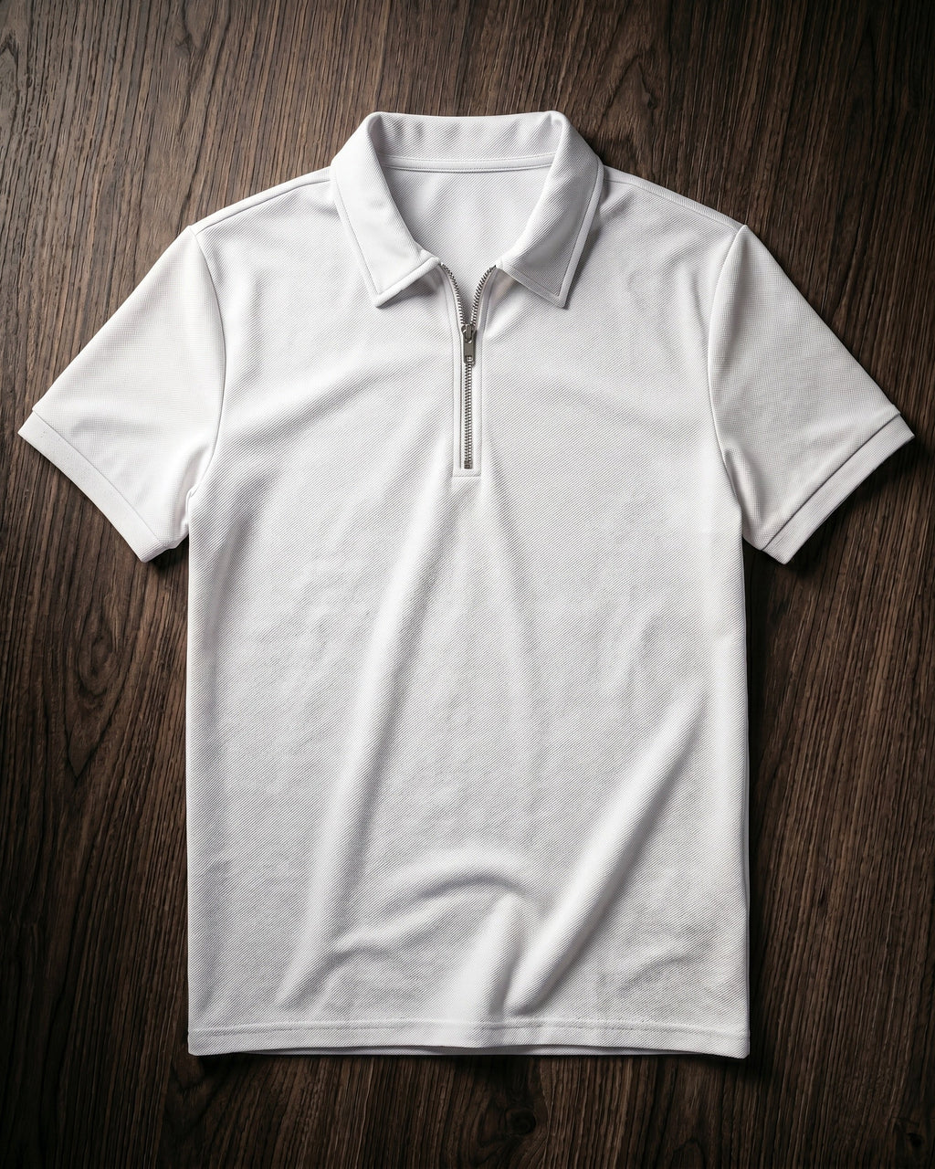 Hugo Piqué Knit Half-Zip Polo
