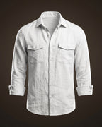Tancredi Linen Long Sleeve Shirt
