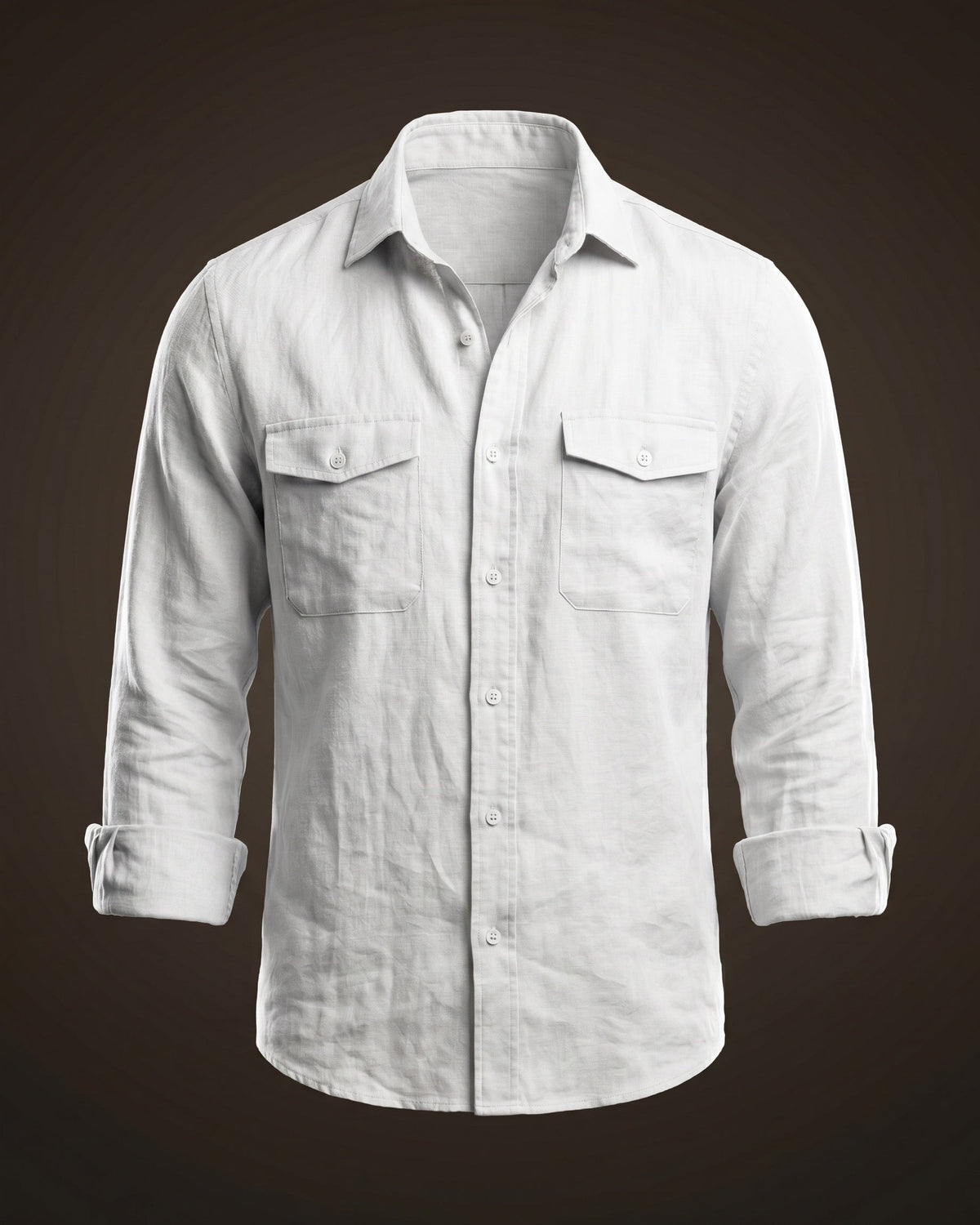 Tancredi Linen Long Sleeve Shirt