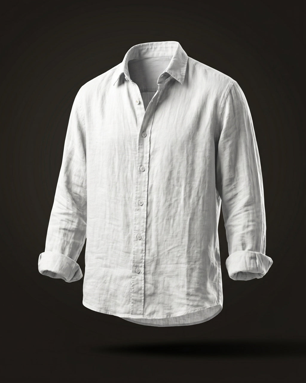 Santiago Linen Relaxed Button-Up Shirt