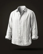 Santiago Linen Relaxed Button-Up Shirt