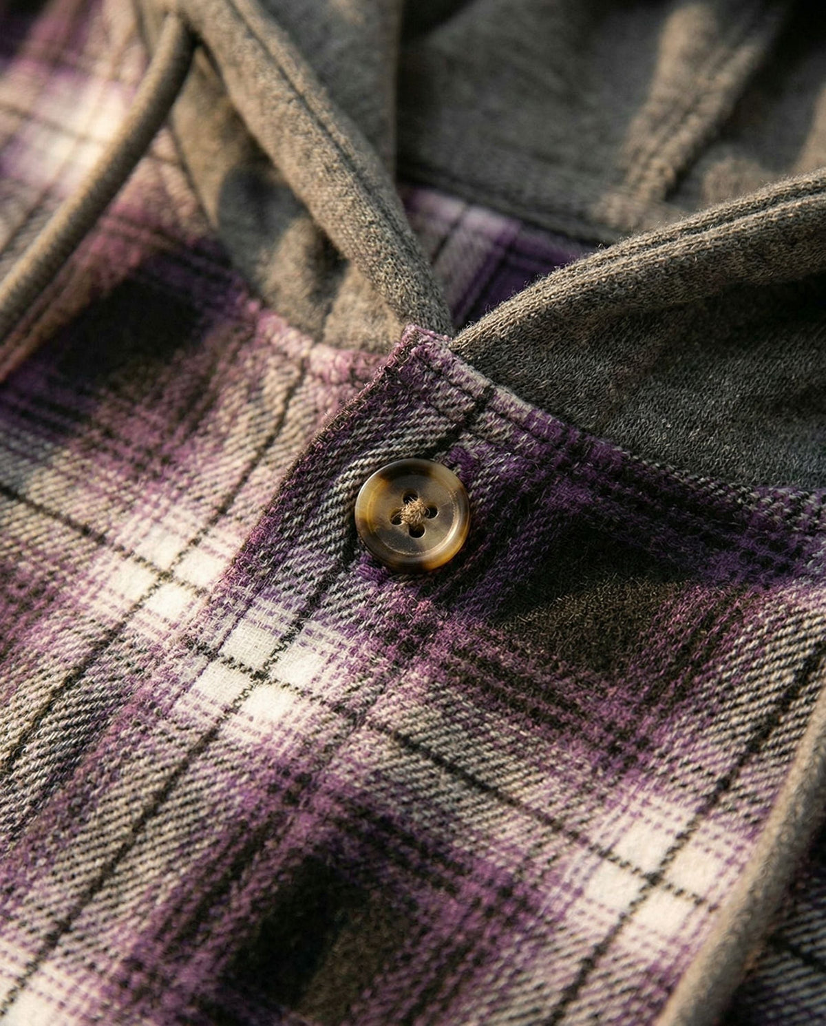 Santiago Plaid Hooded Overshirt