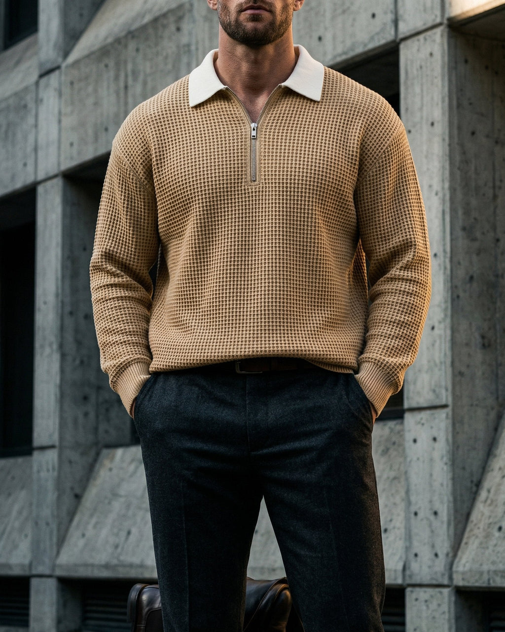 Davide Knit Polo
