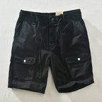 Demetrio Cargo Utility Cotton Shorts
