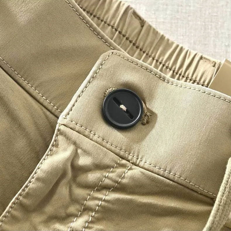 Demetrio Cargo Utility Cotton Shorts