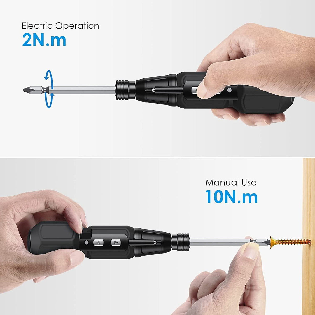 Desarmador Eléctrico Inalámbrico Recargable USB