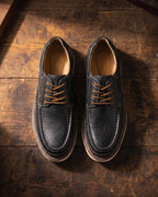 Egidio Leather Moc-Toe Oxford
