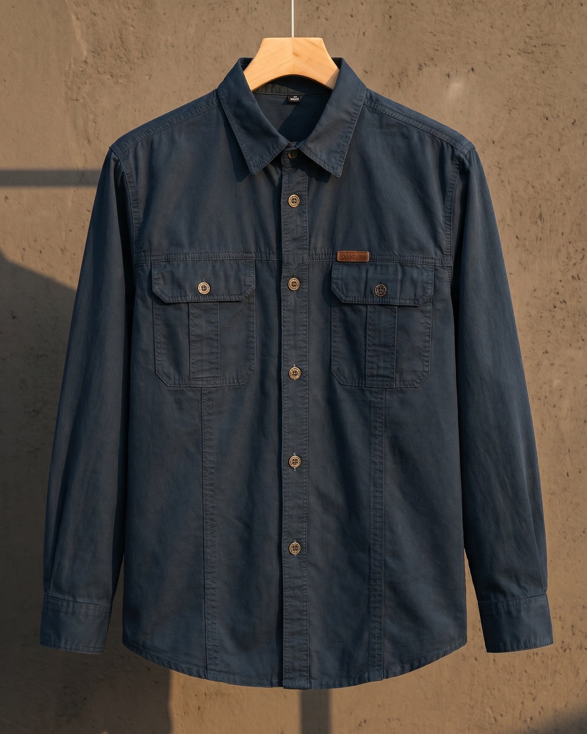 Ermanno Cotton Utility Shirt