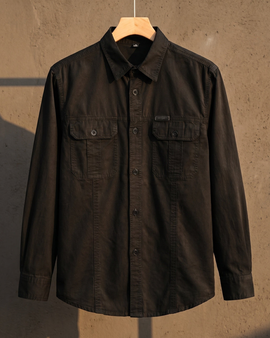 Ermanno Cotton Utility Shirt