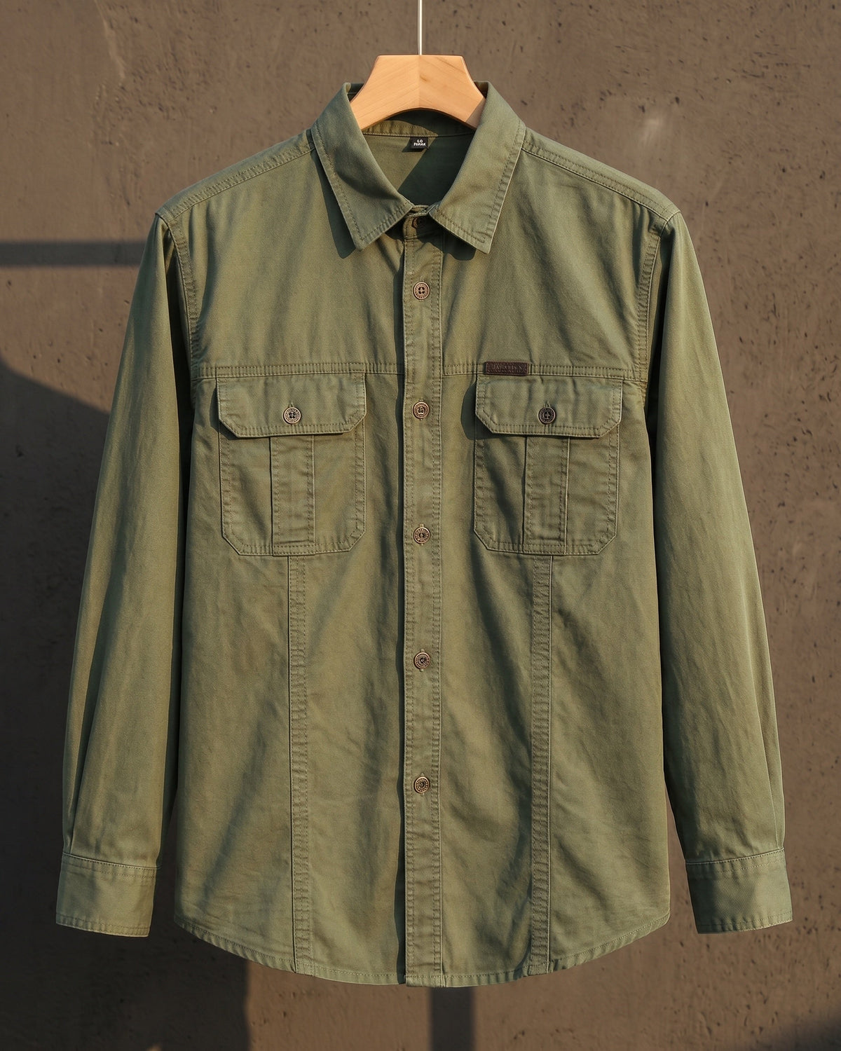 Ermanno Cotton Utility Shirt