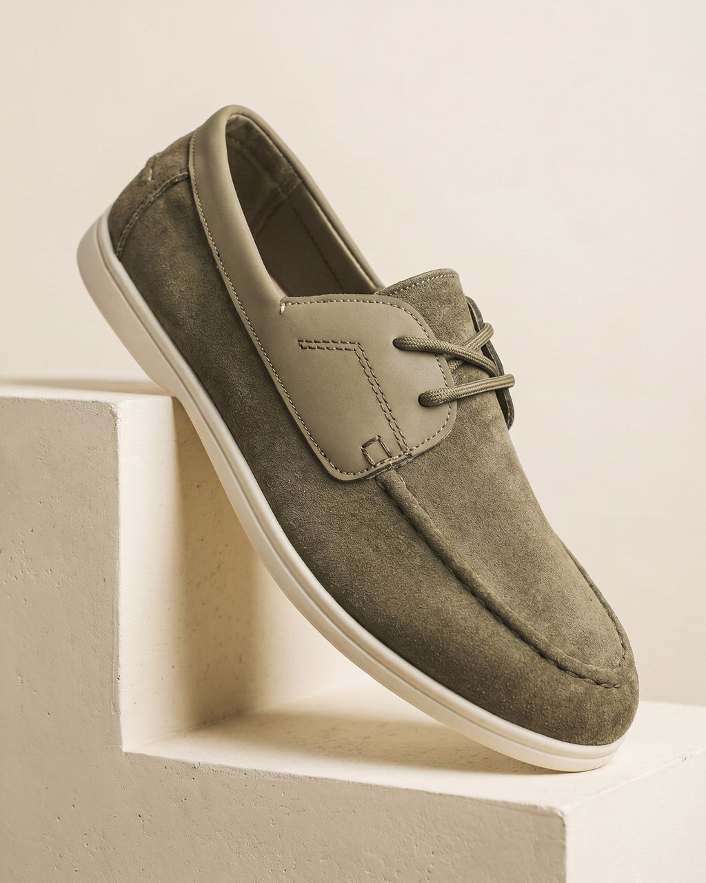 Ezio Casual Suede Boat Shoe