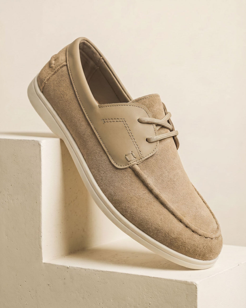 Ezio Casual Suede Boat Shoe