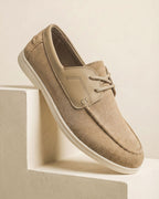 Ezio Casual Suede Boat Shoe