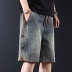 Fabrizio Retro Button Shorts