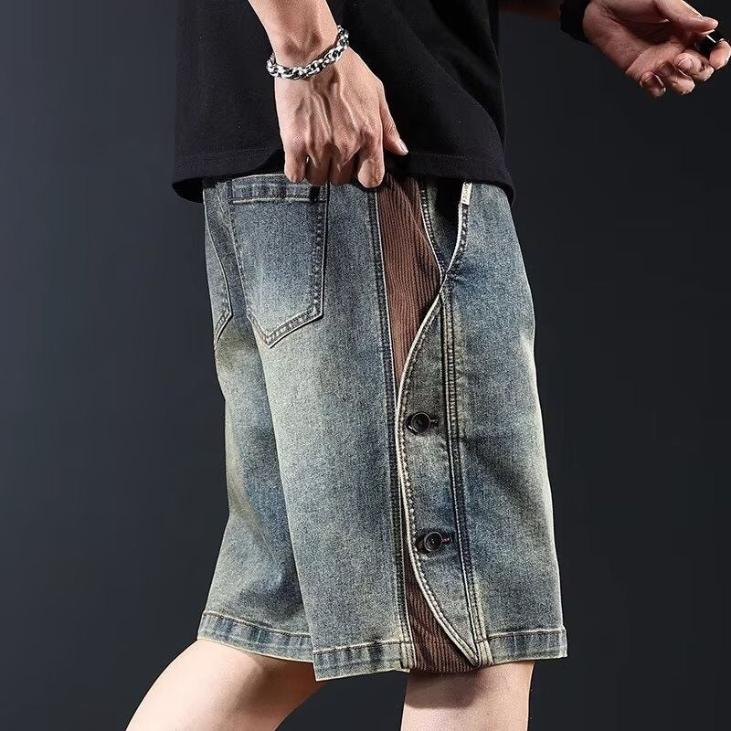 Fabrizio Retro Button Shorts