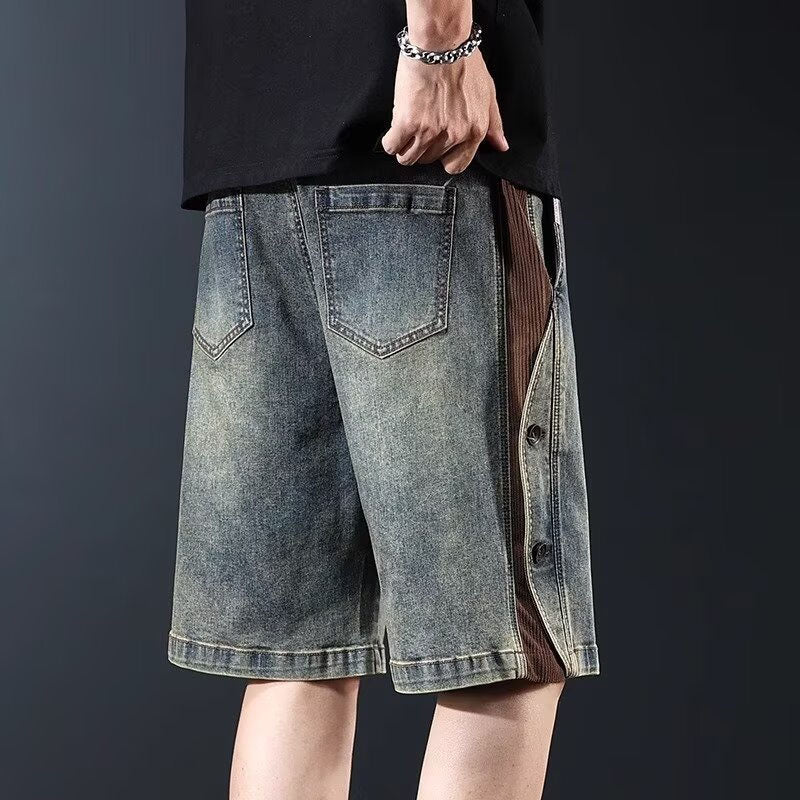 Fabrizio Retro Button Shorts