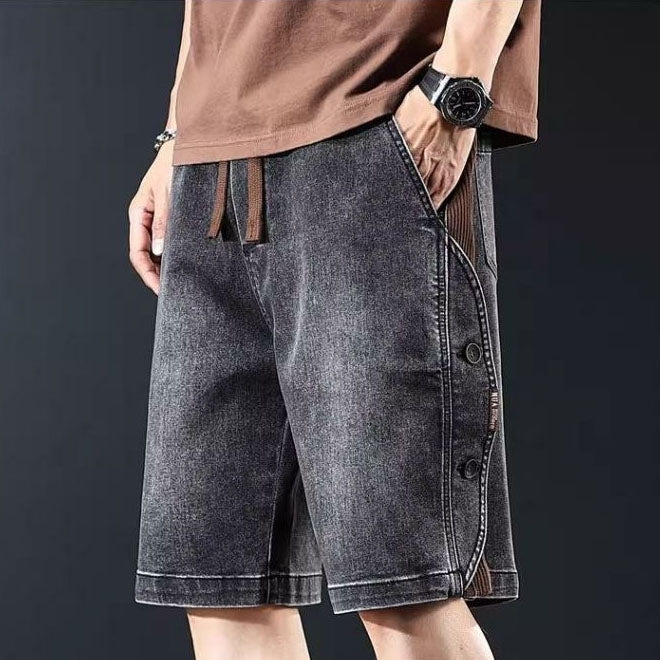 Fabrizio Retro Button Shorts