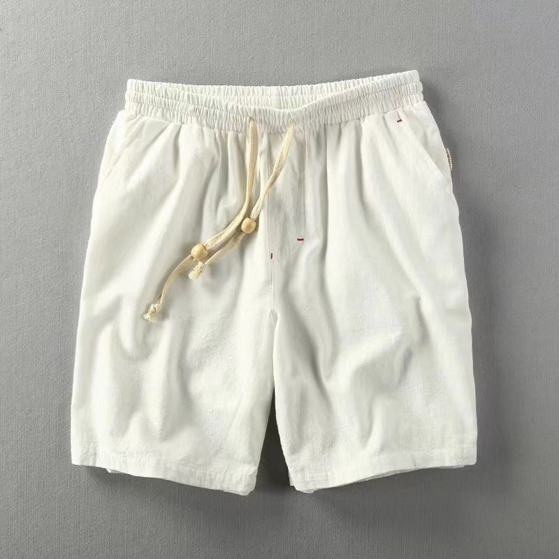 Francesco Cotton Drawstring Shorts