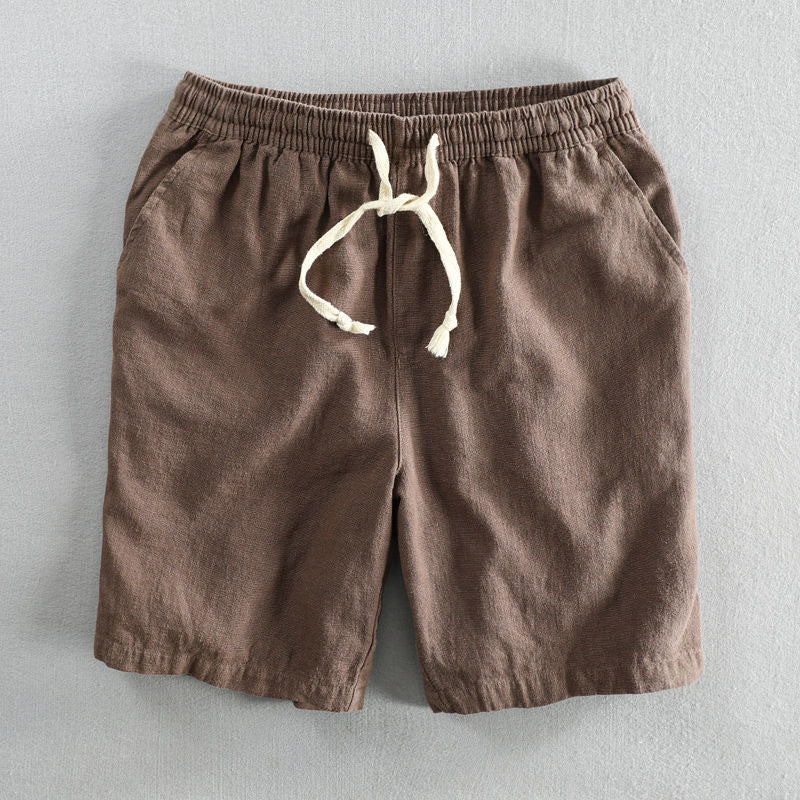Francesco Cotton Drawstring Shorts