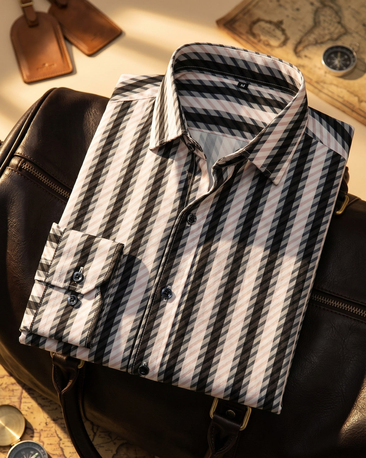 Guglielmo Patterned Long Sleeve Shirt