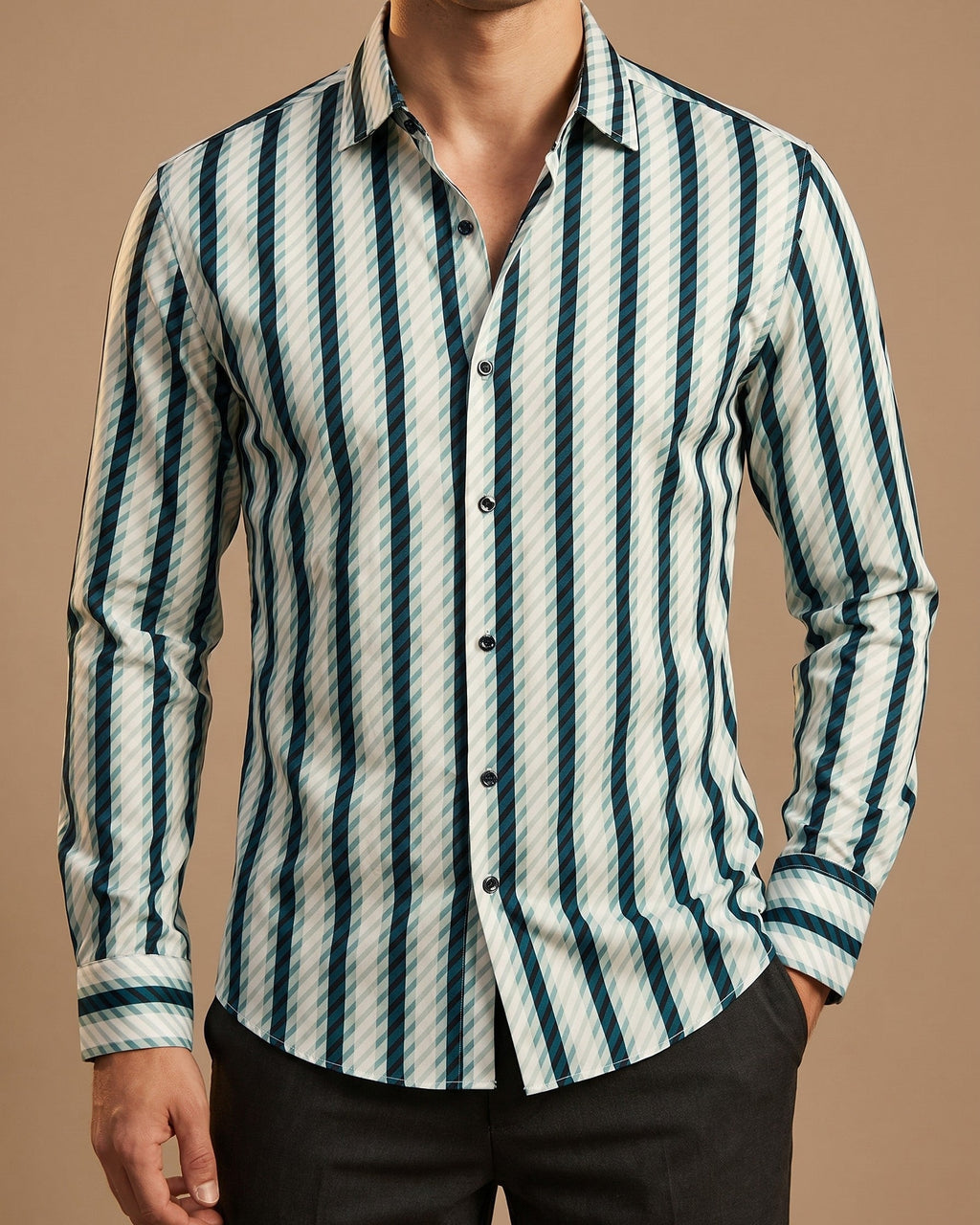 Guglielmo Patterned Long Sleeve Shirt