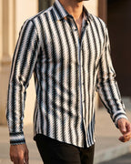Guglielmo Patterned Long Sleeve Shirt