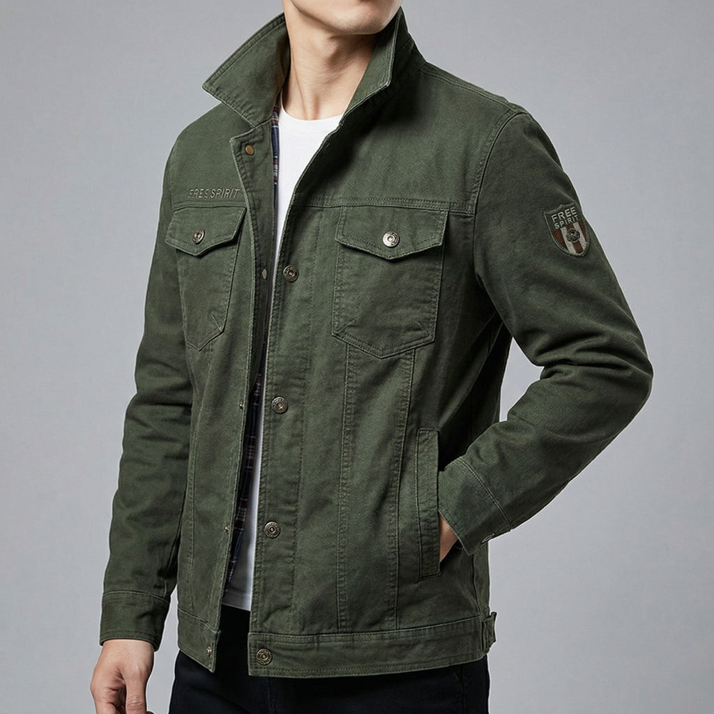 Marcello Cotton Utility Jacket