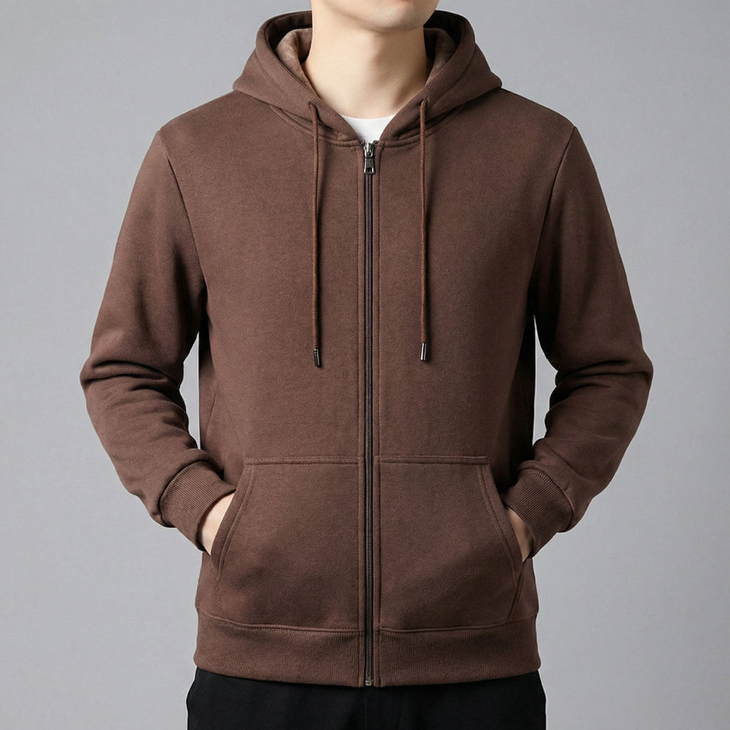 Lorenzo Cotton Zip Hoodie