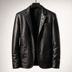 Riccardo Leather Blazer