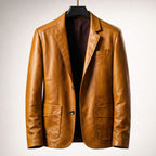 Riccardo Leather Blazer