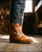 Lapo Vegan Leather Engineer Boots