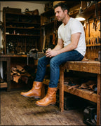 Lapo Vegan Leather Engineer Boots