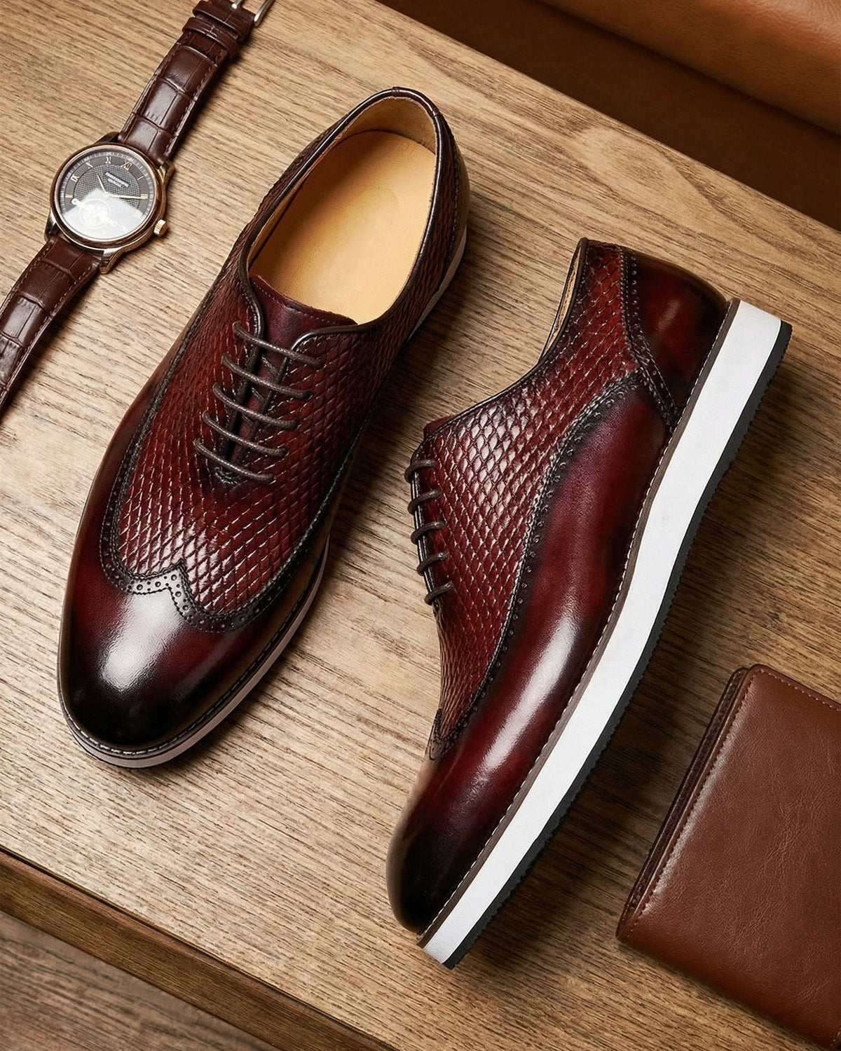 Jacopo Everyday Cowhide Lace-Up Shoe