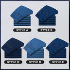 Jeans Rectos de Tiro Alto para Hombre