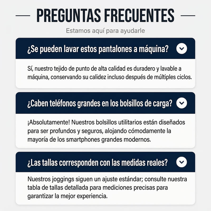 Jogger Cargo con Forro de Felpa para Hombre