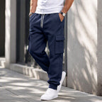 Jogger Cargo con Forro de Felpa para Hombre