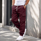 Jogger Cargo con Forro de Felpa para Hombre