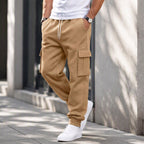 Jogger Cargo con Forro de Felpa para Hombre