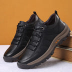 Zapatos Casuales de Cuero Cosidos a Mano para Hombre