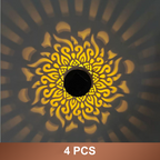 Lámpara Solar Proyector de Mandala para Jardín