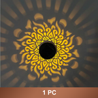 Lámpara Solar Proyector de Mandala para Jardín