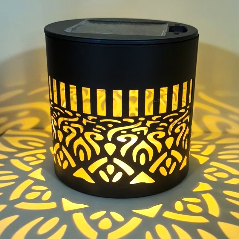 Lámpara Solar Proyector de Mandala para Jardín