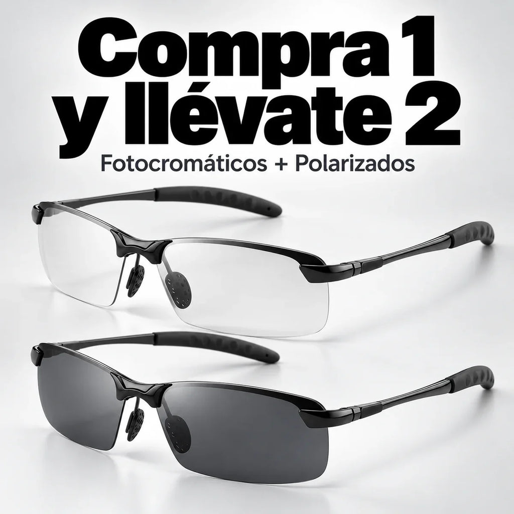 VisionMax® – Lentes de Sol Fotocromáticos y Polarizados para Hombre