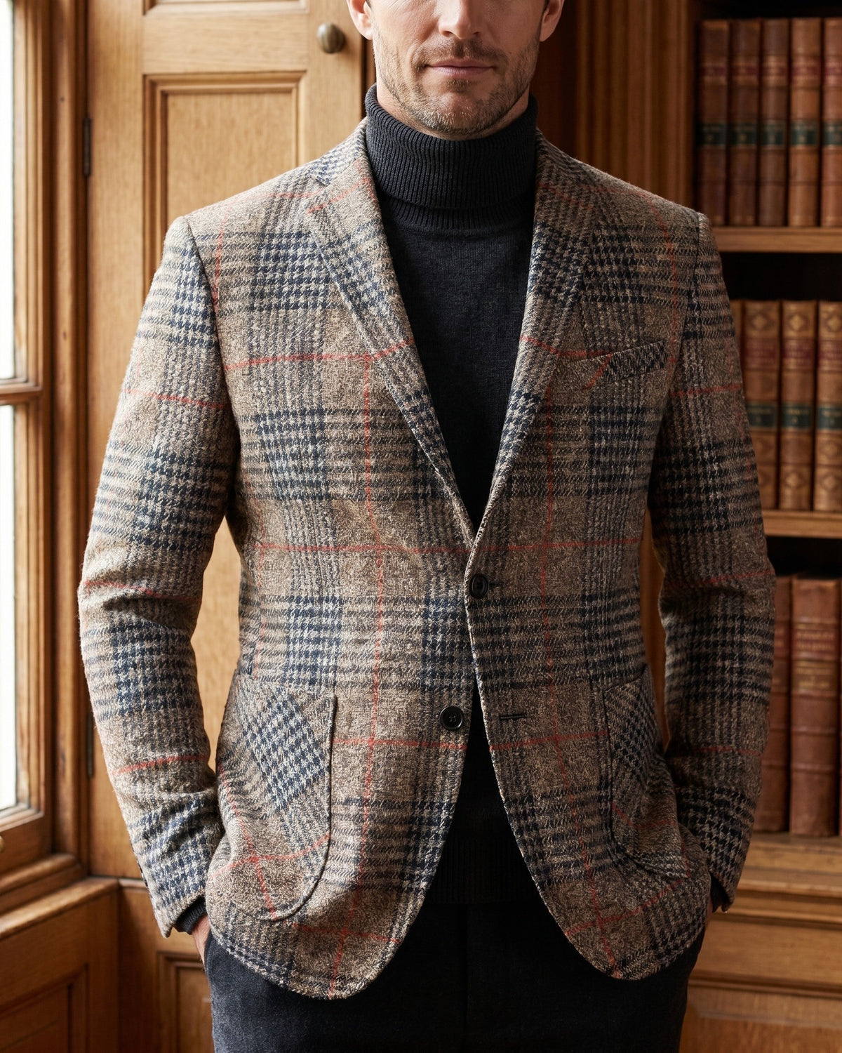 Cesare Glen Plaid Blazer