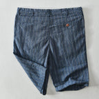 Massimiliano Striped Linen Shorts