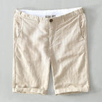 Massimiliano Striped Linen Shorts