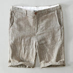 Massimiliano Striped Linen Shorts
